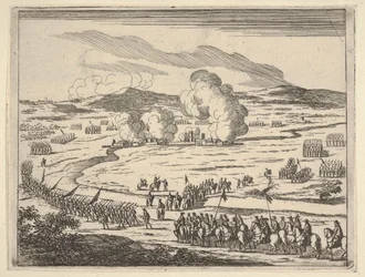 The Seige of Alexandria Begins, från The Idea of ​​a Christian Prince and Hero in Francis..., 1659.