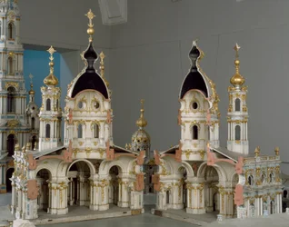 Projekt för Jungfrun av uppståndelsens kloster (Smolny) i Sankt Petersburg (Sankt Petersburg)