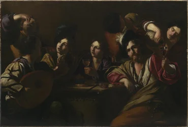 Tavern Scene, ca 1619.