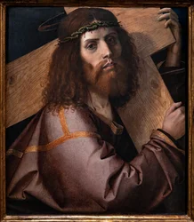 Kristus bär korset, första decenniet 1500-talet (olja på panel)