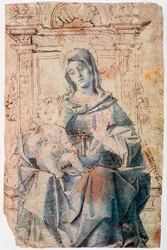 Jungfrun och barnet, c1470-1523