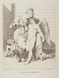 Hygieia och Amor
