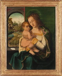 Jungfrun och barnet, 1516.