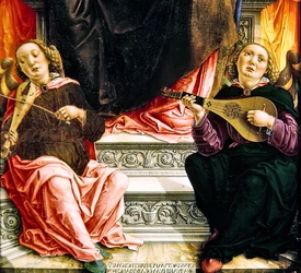 Detalj av Triptyken av St. Mark
