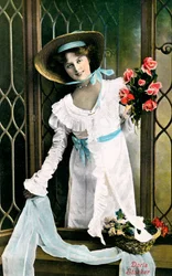 Doris Stocker, skådespelerska, tidigt 1900-tal.