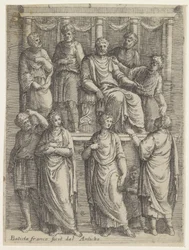 Domare som ger en dom Historia om kejsar Trajanus (serietitel)