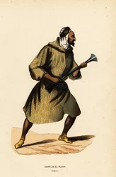 Arab av slätten eller Arab Chief of the Desert, Algeriet