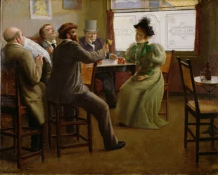 Barinteriör, c.1880