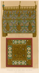 Relikvieskrin av det verkliga korset, 1100-talet