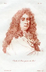 Charles le Brun, fransk barockmålare, 1800-talet.