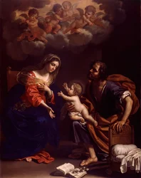 Den heliga familjen, 1682.
