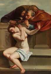 Susanna och de äldre. Efter Artemisia Gentileschi.