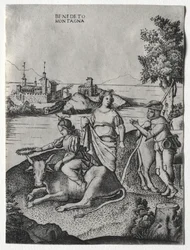 Europas våldtäkt, ca. 1515-1520.
