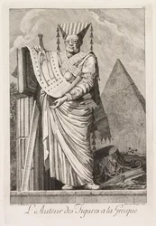 Masquerade à la Grecque: The Author of Plate Greek Figures 10, 1771.