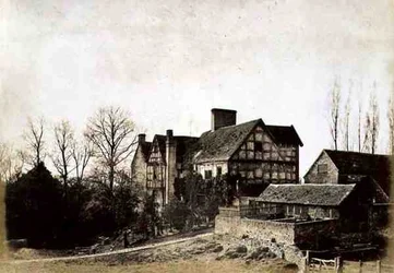 Bredicot Court, ca 1852 (albumtryck)