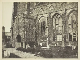 Södra sidan av Cromers kyrka