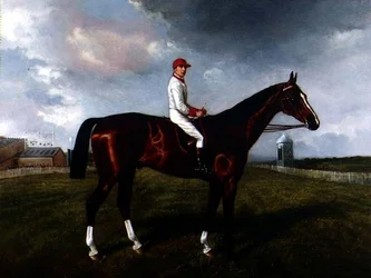 "St. Gatien" med Charles Wood Up, på Newmarket