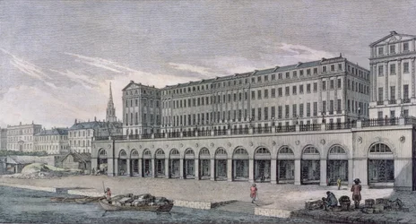 Byggnaderna som kallas Adelphi, London, 1771