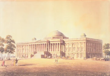 USA:s huvudstad, graverad av Thomas Sutherland, 1825 (akvatint)