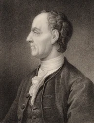 Porträtt av matematikern Leonhard Euler 1707-1783, 1850.
