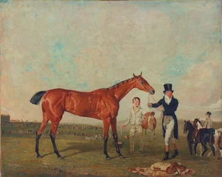 Shoveller som hölls av sin tränare Will Chifney, 1819
