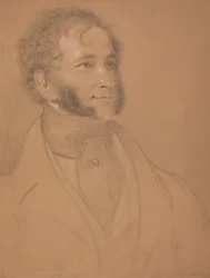 Porträtt av en gentleman (W. Winston?)