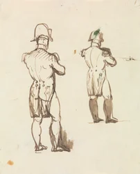 Studie för Napoleon Bonaparte