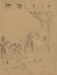 Studie av en religiös ceremoni