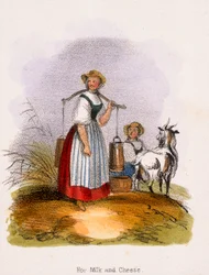 För mjölk och ost, c1845