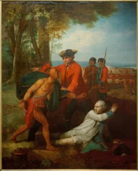 General Johnson räddar officer
