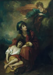 Hagar och Ismael, 1776, omarbetad 1803.