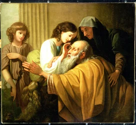 Tobias botar sin fars blindhet, 1772