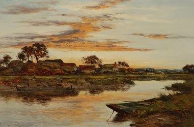 Kväll på Severn, 1897