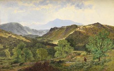 Moel Siabod - i läderdalen, 1871