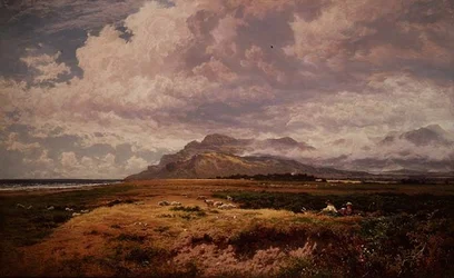 Nära Harlech, norra Wales