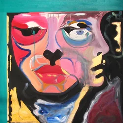 Surportrait: Étude de vivantes 2, 2005 (olja på duk)