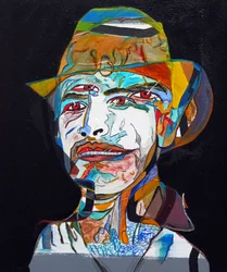 Surportrait : Marcos Alejandro Rosas Jassan, 2014 (olja på duk)