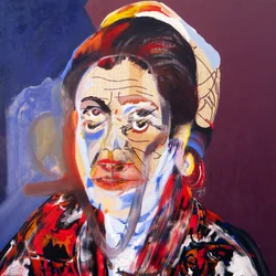 Surportrait : Simone Veil, 2020 (olja på duk)