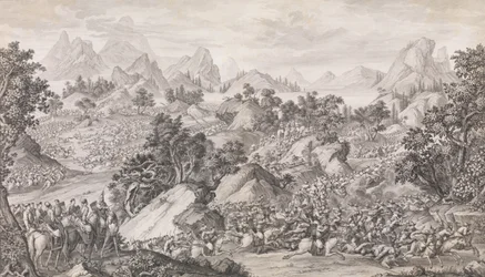 Slaget vid Qos-qulaq, 1774.