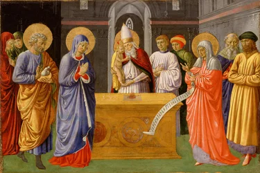 Gozzoli - Jungfruns rening, 1461-1462