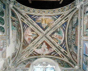 Avsnitt ur St. Augustinus liv, från kortaket, 1463-65