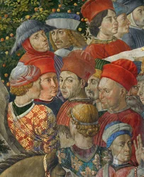 De tre vise männens tillbedjan (fresco)