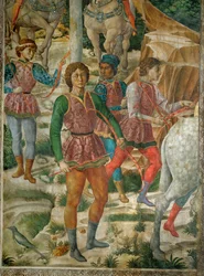 De tre vise männens tillbedjan (fresco)