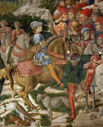 De tre vise männens tillbedjan (fresco)