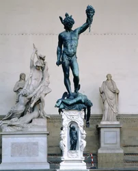 Perseus med huvudet av Medusa, 1545-54 (brons)