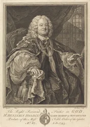 Biskop Hoadly, 1743.