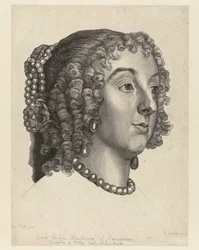 Porträtt av Anna Sophia van Carnarvon