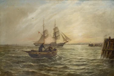Seascape (duk på olja)