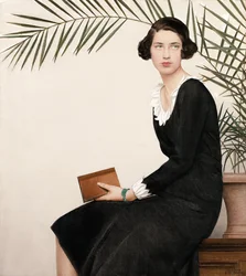 Porträtt av Virginia Shaw