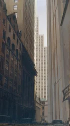 Utsikt över Wall Street